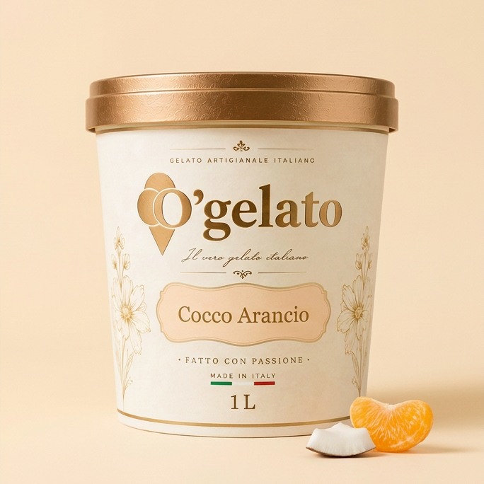 O'Gelato Cocco Arancio — 1 L