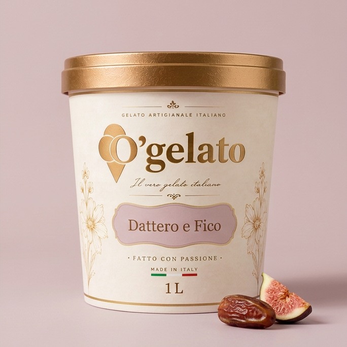 O'Gelato Dattero e Fico — 1 L