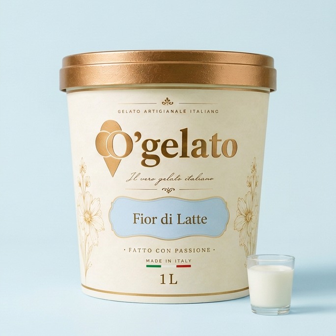 O'Gelato Fior di Latte — 1 L