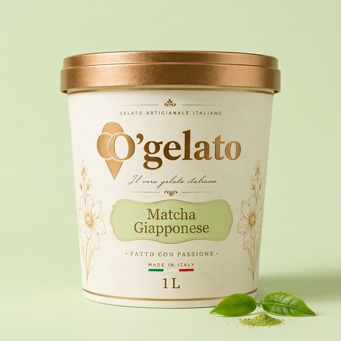 O'Gelato Matcha Giapponese — 1 L