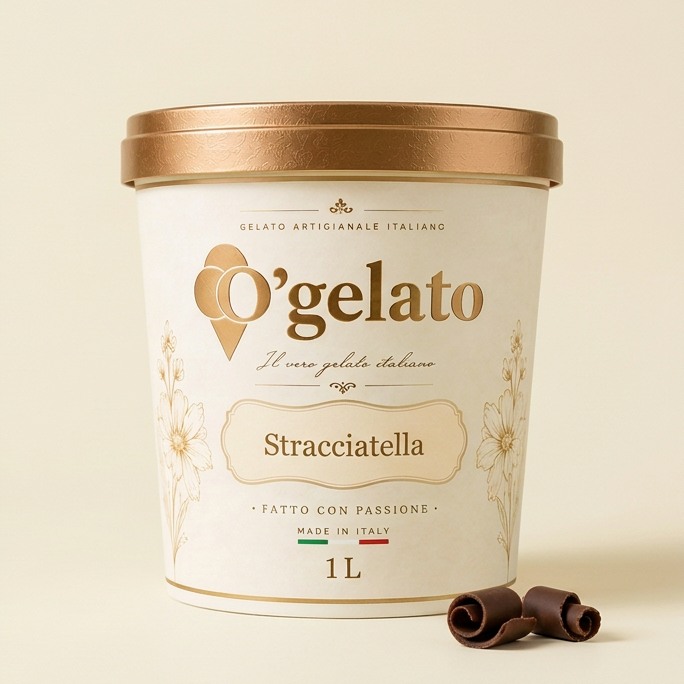 O'Gelato Stracciatella — 1 L